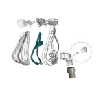 Mirage Quattro And Quattro FX Anti-Asphyxia Valve and Clip Assembly by ResMed